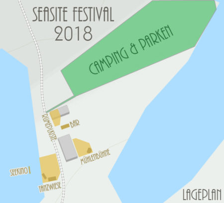 Seasite Festival 2018 Lageplan