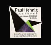 31.1.2020 Paul Hennig Vernissage @ Café Motte